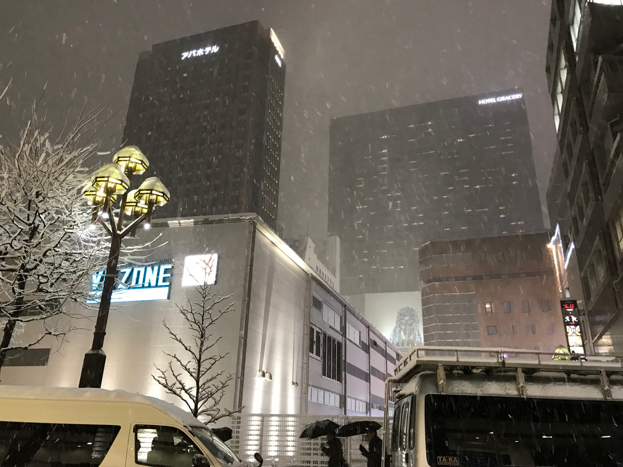 雪の歌舞伎町